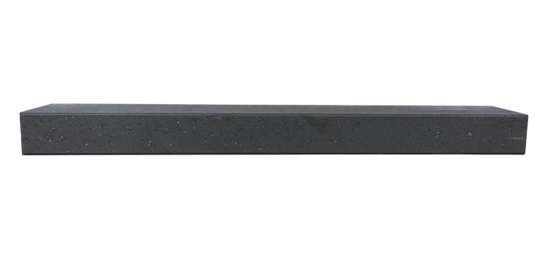 Image Allège de béton Cardiff 3 1/8'' x 37 3/8" avec fini lisse de couleur noir Rockland