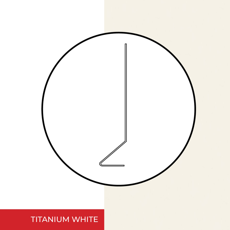 Image Starter strip for MAC Harrywood Plus steel siding in titanium white                                                                                   