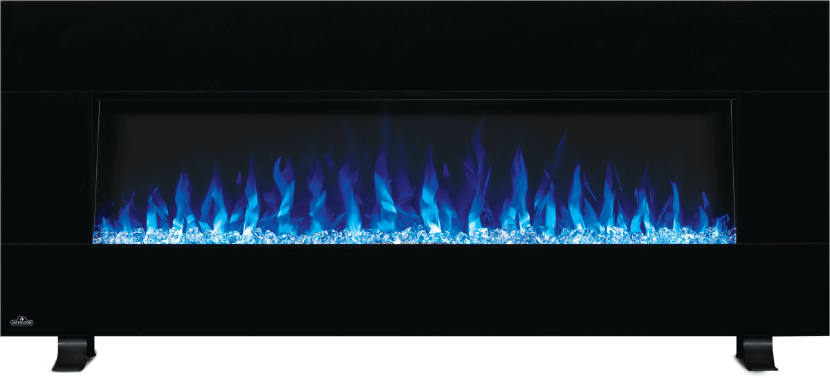 Napoleon Harsten 50 eletric fireplace blue flames