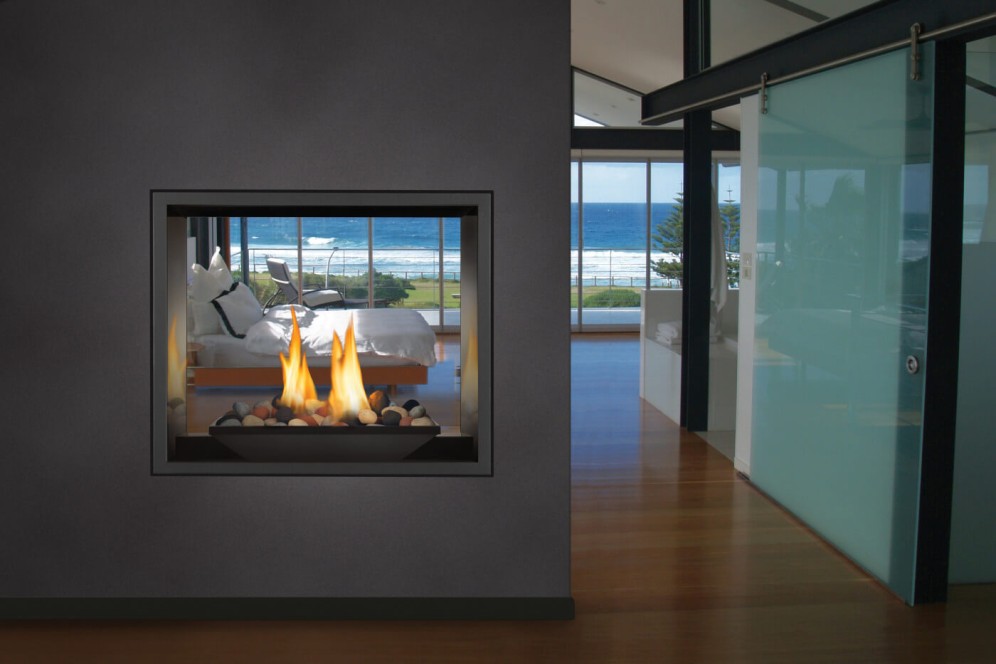 Image Napoleon High Definition 81 gas fireplace - See through                                                                                               