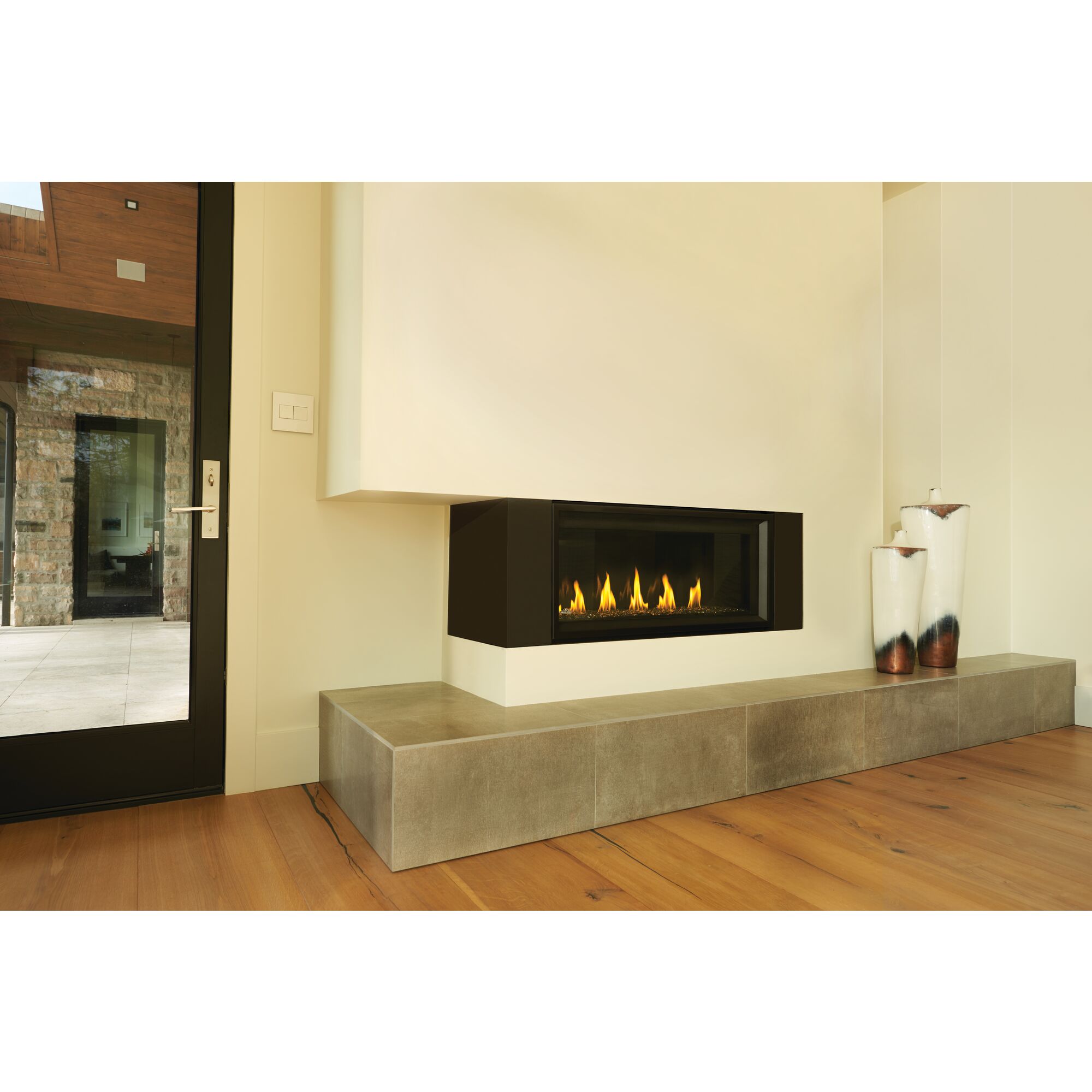 Image Napoleon Vector 38 linear gas fireplace                                                                                                               