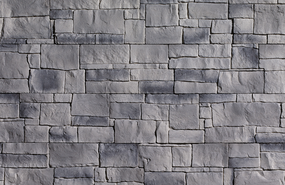 Image Be.On Stone Classic Panelized Stone Siding in Grapho, 6 sq.ft./box                                                                                    
