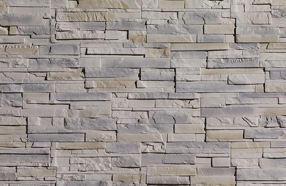 Image Be.On Stone Element Panelized Stone Siding in Carbo, 6 sq.ft./box                                                                                     