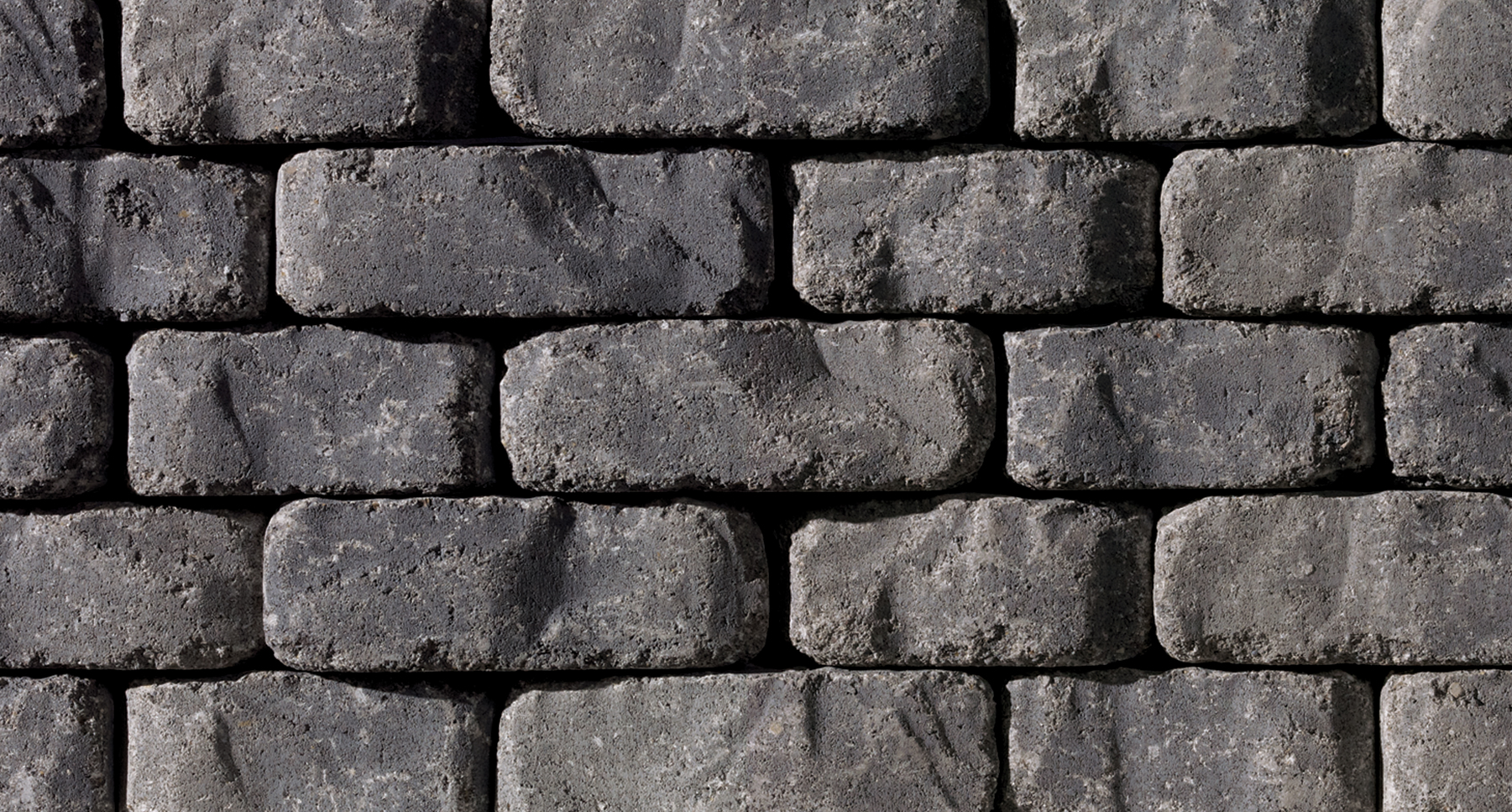 Image Permacon Mini-Beltis wall - Range grey and charcoal