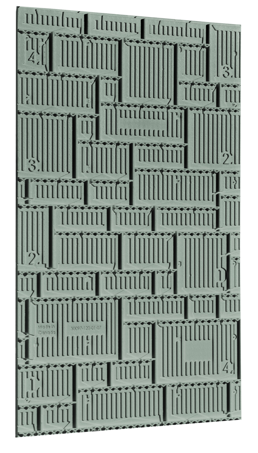Image Panneau isolant pour la collection Durham de Suretouch - 48po x 76po