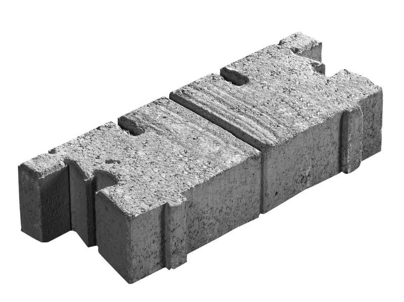 Tandem wall structural module in grey