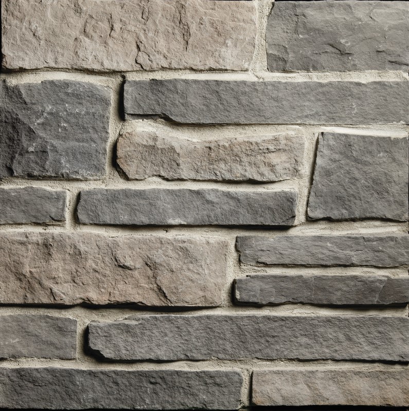 Image Ledge / Cobble Stone Decorative Stone Covering 100 sq.ft./box - Silverstone