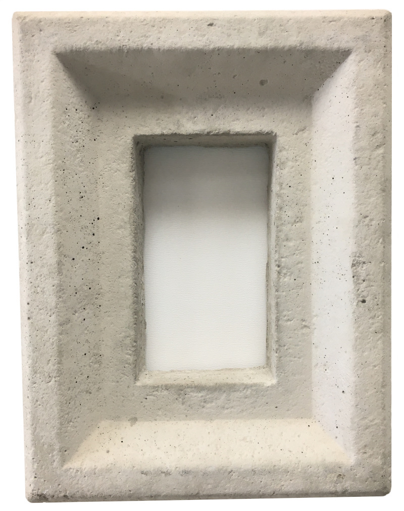 Image Stone Electrical Fixture Plate in Cream                                                                                                               