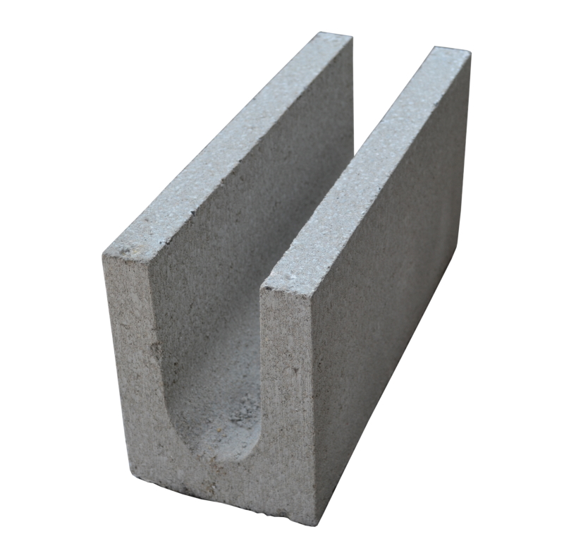Image Shaw Concrete Block - Regular Chaining - 20cm x 20cm x 40cm (8 '')