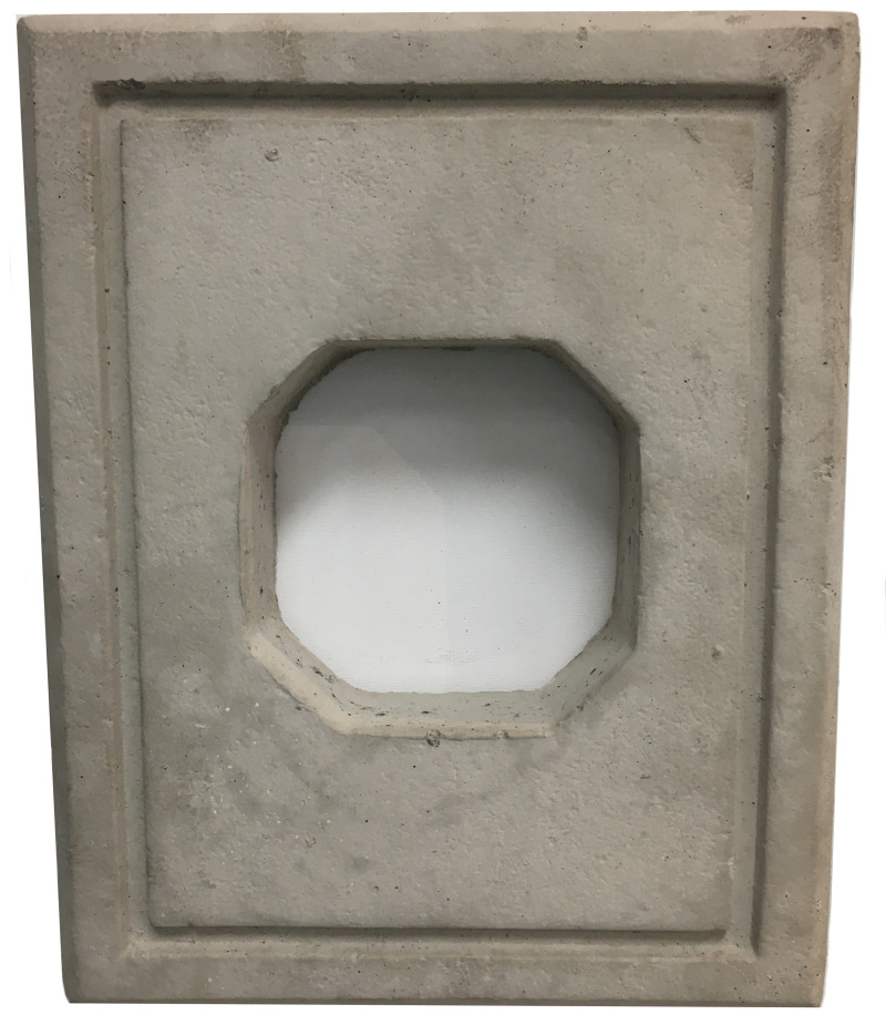 Image Vena Stones Light Fixture Plate in Iron grey