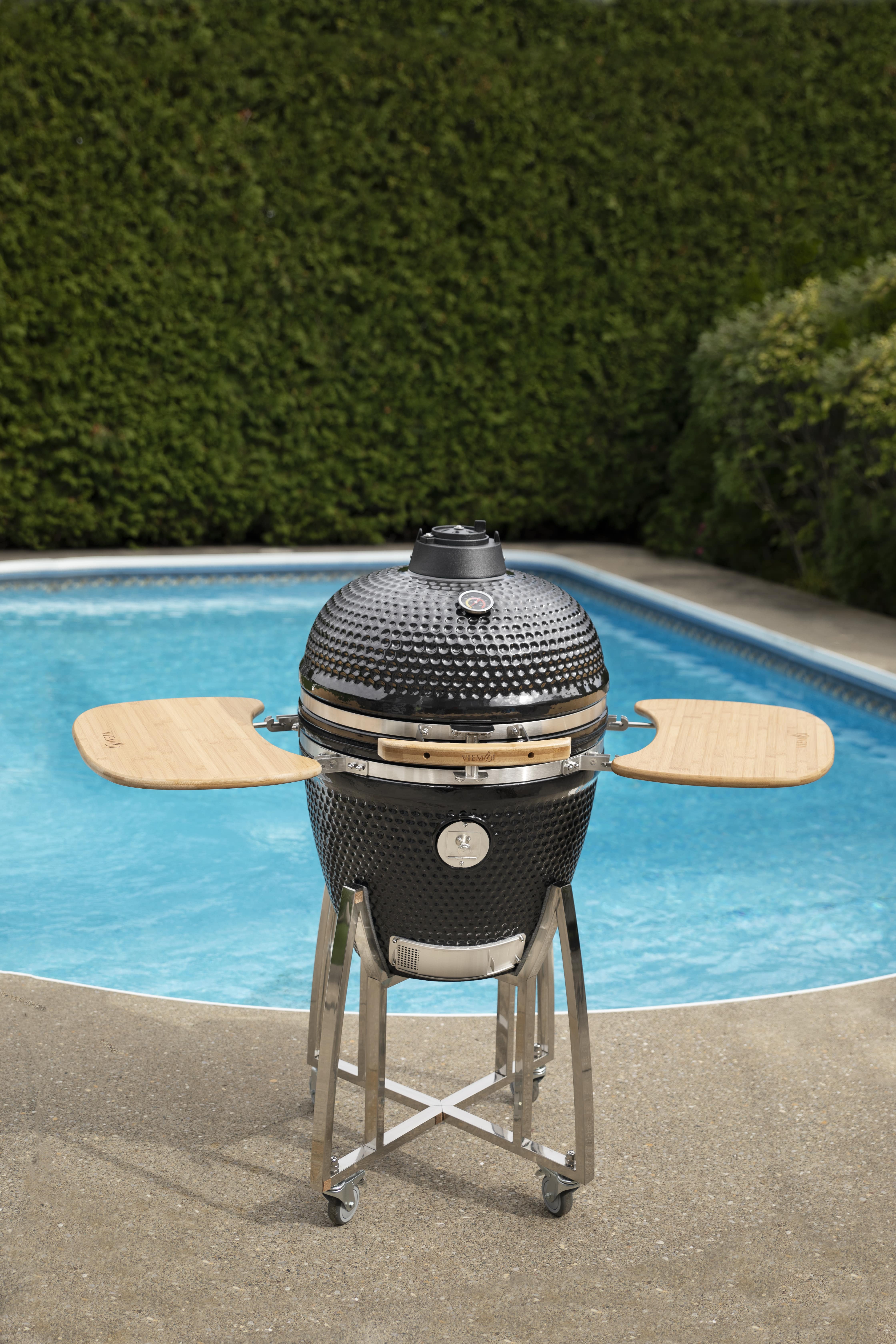 Image 21 inches Kamado VIEMOI charcoal grill                                                                                                                