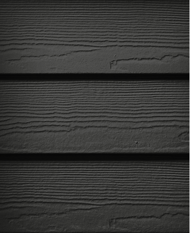 Image HardiePlank Fiber Cement Lap Siding - Cedarmill Finish - 8 1/4 '' - Iron Grey