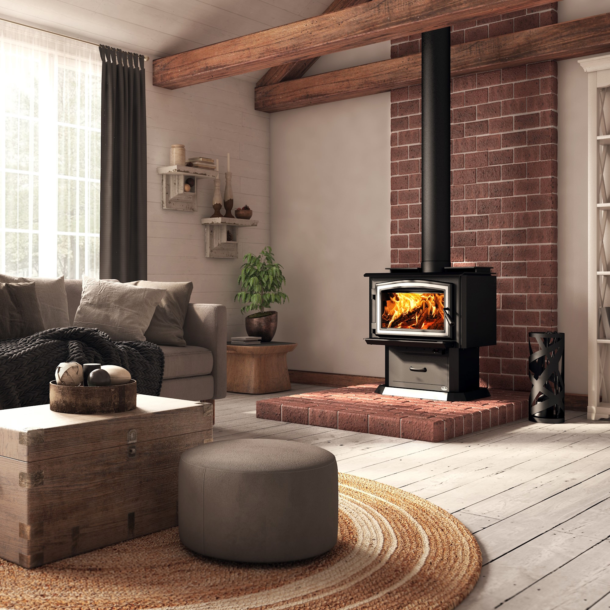 Image Osburn 1700 wood stove                                                                                                                                